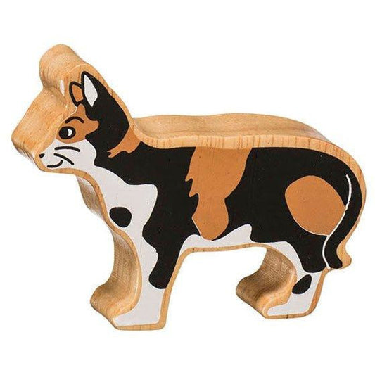 Lanka Kade Wooden Tabby Cat