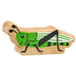 Lanka Kade Natural Wooden Green Grasshopper