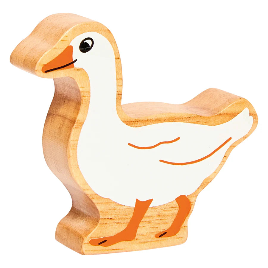 Lanka Kade wooden white goose