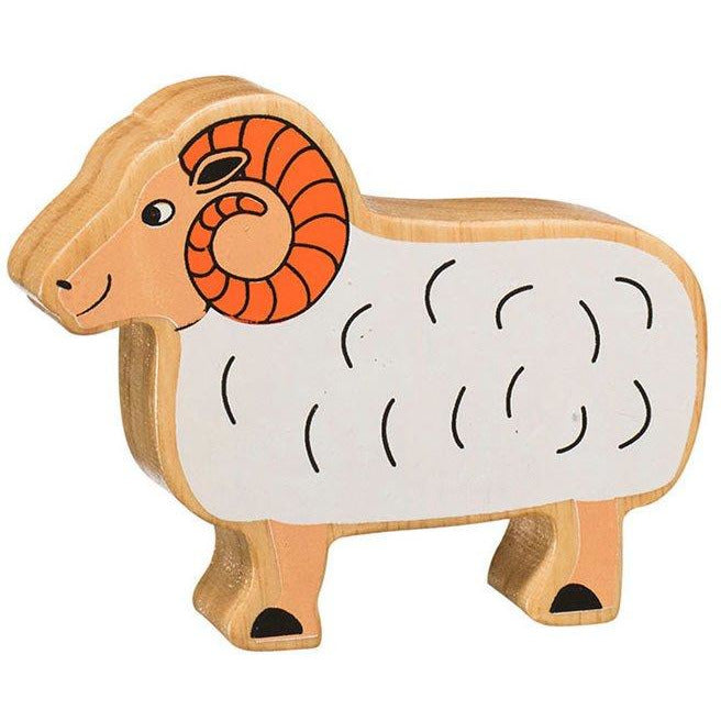 Lanka Kade wooden white ram
