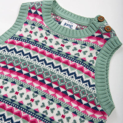 Kite Clothing Love Hug Knit Vest – Organic Cotton Kids Tank Top