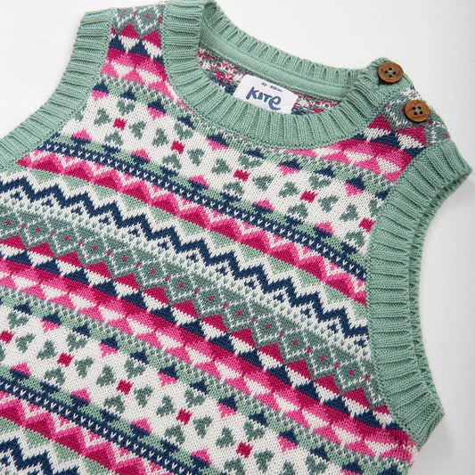 Kite Clothing Love Hug Knit Vest – Organic Cotton Kids Tank Top