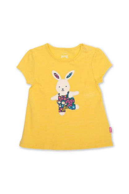 Kite Flower Patch Bunny Tunic – Organic Cotton Kids Top