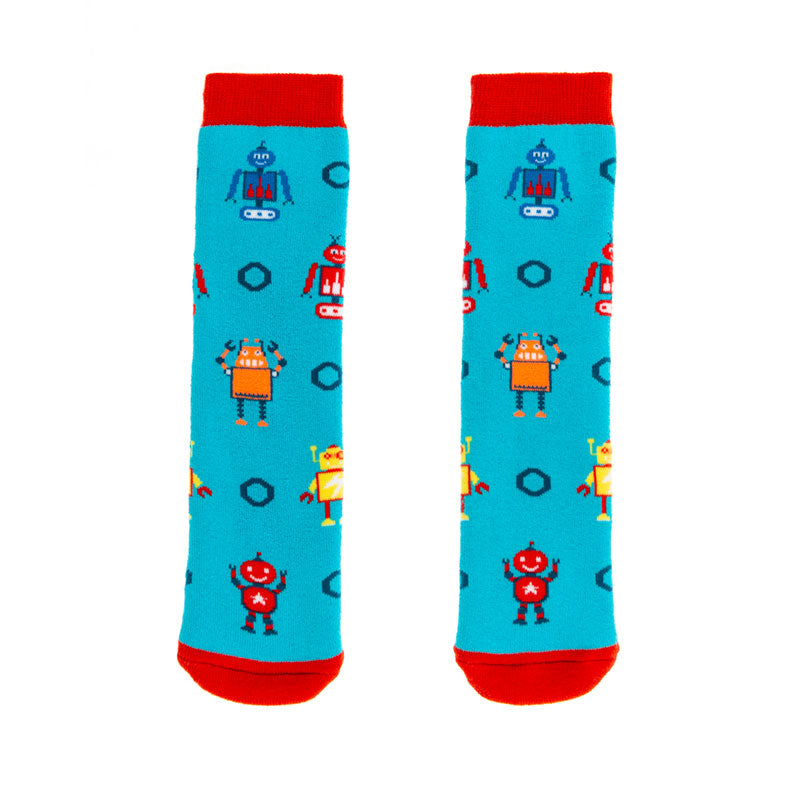 Welly Socks, Robots, 3-6y