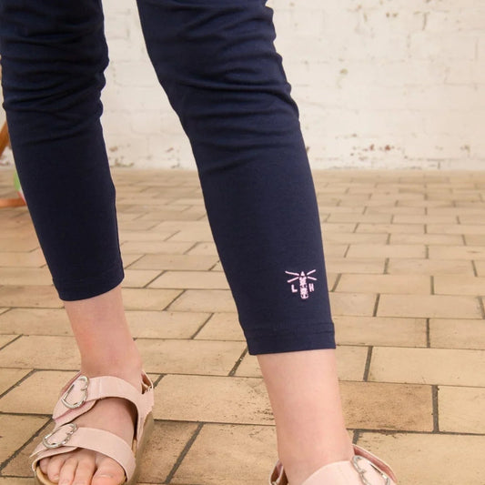 Little Lighthouse Mollie Leggings, Navy