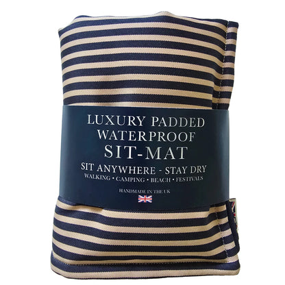 Luxury Padded Waterproof Sit-Mat – Handmade Outdoor Cushion Seat Pad