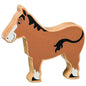 Lanka Kade Natural Wooden Brown Horse