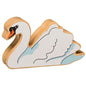 Lanka Kade Natural Wooden White Swan