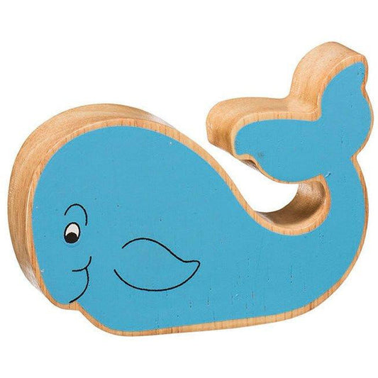 *Discontinued* Natural Wooden Blue Whale