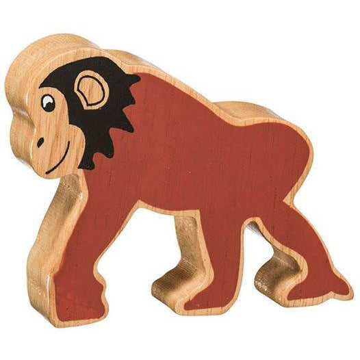 Natural Wooden Brown Chimp