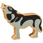 Lanka Kade Natural Wooden Black & Grey Wolf