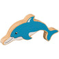 Lanka Kade Natural Wooden Blue Dolphin