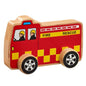 Lanka Kade Natural Wooden Fire Engine