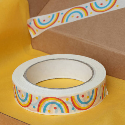 50m Rainbow Paper Tape