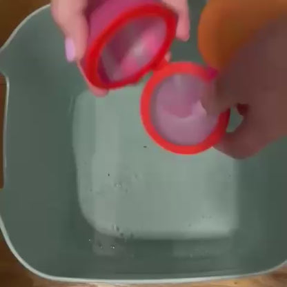 Reusable Silicone Water Bombs – Pack of 5 with Magnetic Closure | Eco-Friendly Water Balloons