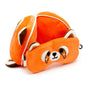 Relaxeazzz Travel Pillow & Eye Mask, Red Panda