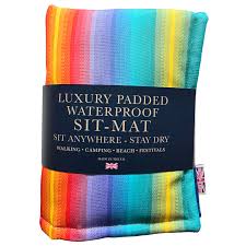 Luxury Padded Waterproof Sit-Mat – Handmade Outdoor Cushion Seat Pad