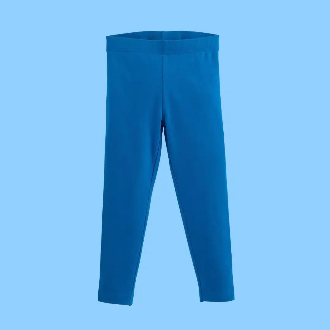 ScandiBugs Own Label Organic Leggings - Peacock Blue