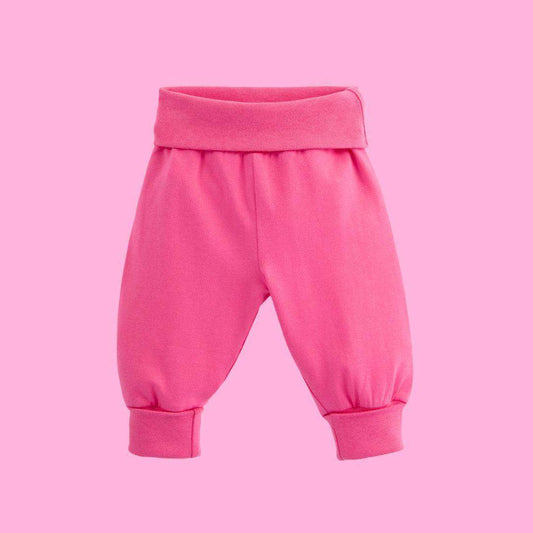 ScandiBugs Own Label Organic Yoga Pants - Bubblegum Pink