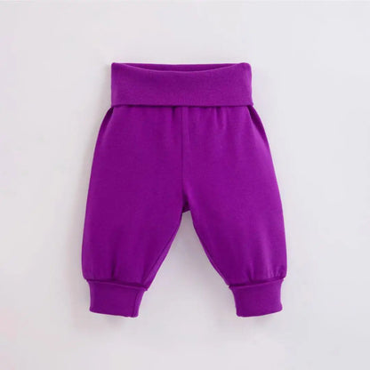 ScandiBugs Own Label Organic Yoga Pants - Perfectly Purple