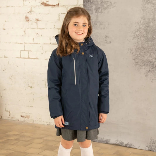 Little Lighthouse Isabella Girls School Coat, Navy