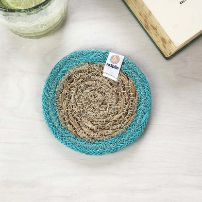 Woven Seagrass & Jute Coasters