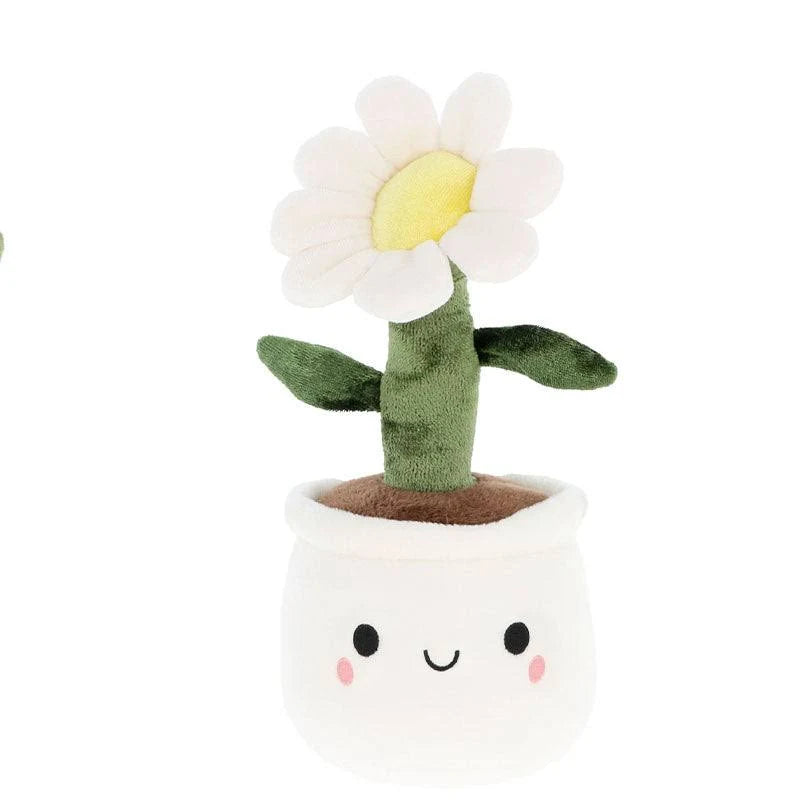 Keel Eco Bobballs Plants & Flowers 30cm – Eco-Friendly Plant & Flower Soft Toys, Daisy
