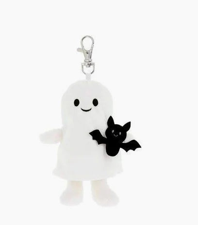 Keel Eco 12cm Bag Charm - Ghost