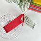 VENT for Change Recycled Leather Bookmark - Red