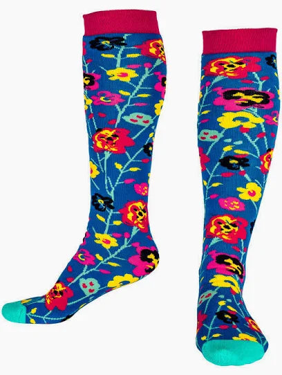 Adult Welly Socks – Thick Cotton-Rich Boot Socks for Wellies, Walking & Ski Boots