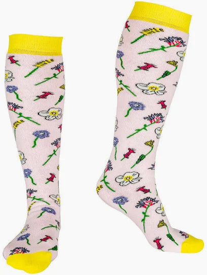 Adult Welly Socks – Thick Cotton-Rich Boot Socks for Wellies, Walking & Ski Boots