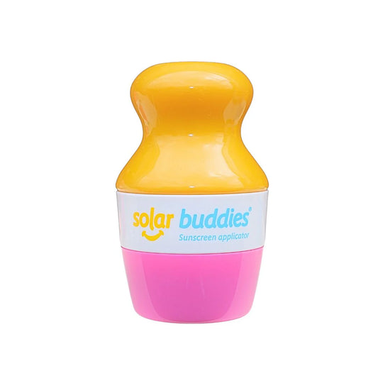 Solar Buddie – The Child-Friendly, Refillable Sunscreen Applicator, Pink
