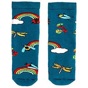 Squelch Welly Socks, Bugs, 1-2y