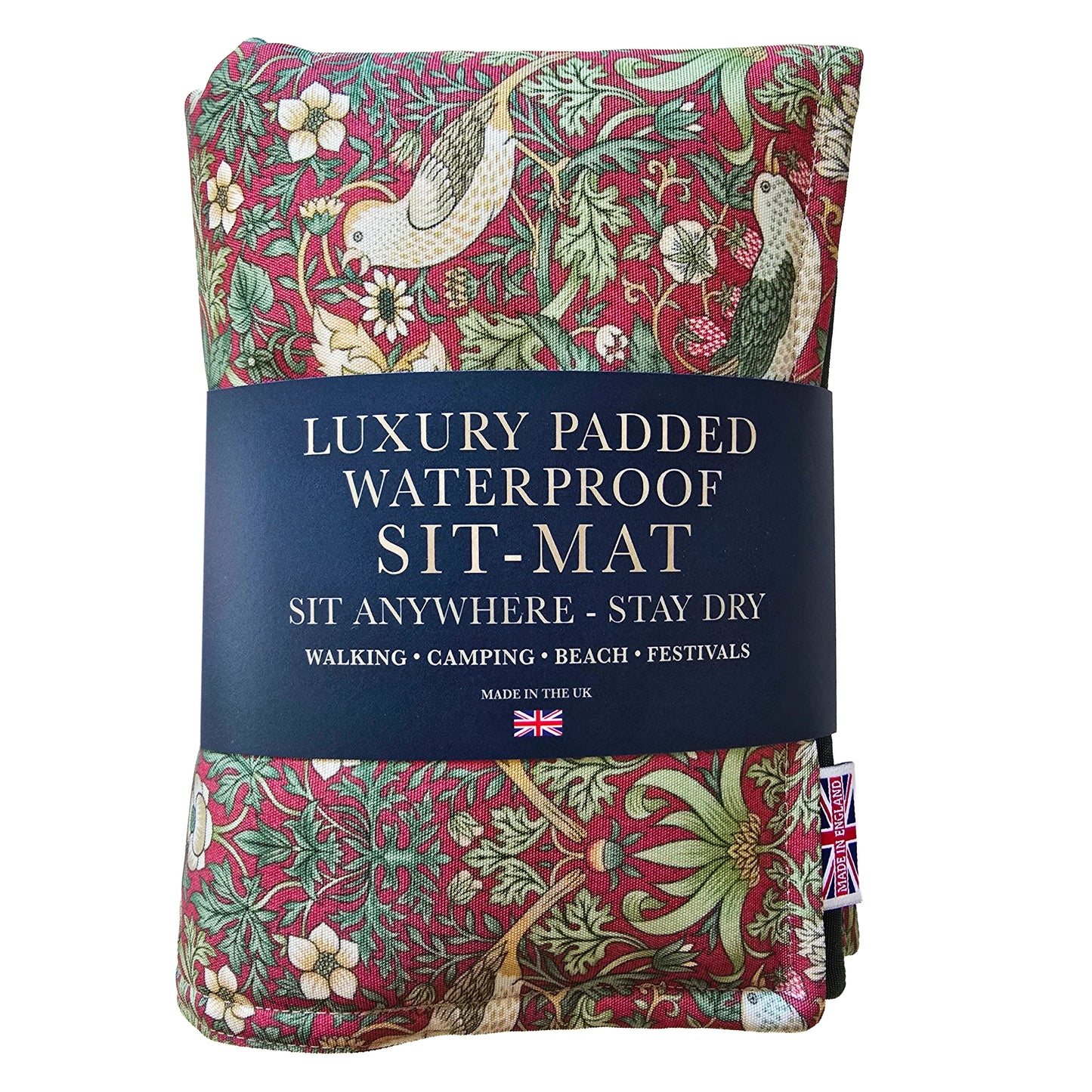 Luxury Padded Waterproof Sit-Mat – Handmade Outdoor Cushion Seat Pad