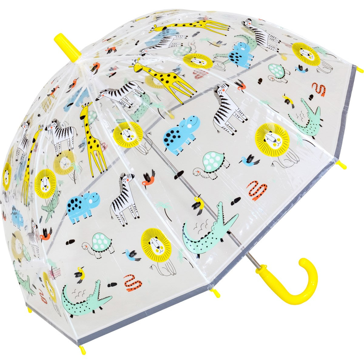 Susino Children’s Jungle Print Umbrella – Kids Eco Friendly Rain Umbrella