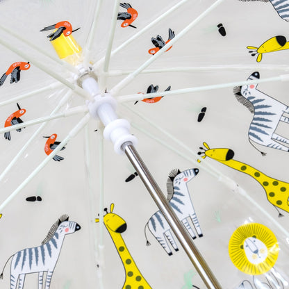 Susino Children’s Jungle Print Umbrella – Kids Eco Friendly Rain Umbrella