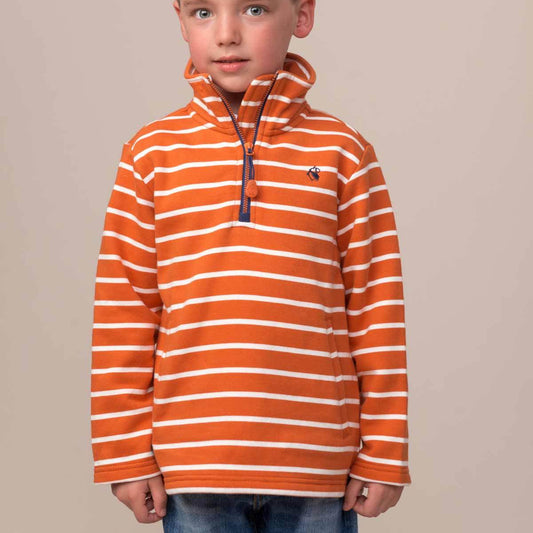 Little Lighthouse Thom Sweatshirt – Burnt Orange Stripe