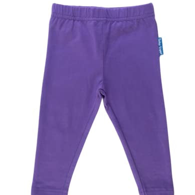 Toby Tiger Purple Organic Cotton Leggings – Kids Basics Leggings
