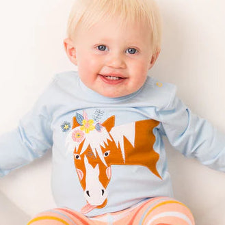 Bella The Horse Knitted Leggings & Top Outfit