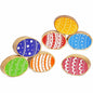 Wooden Rainbow Eggs – Set of 7 Double-Sided Colour Matching Toy
