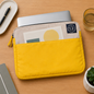 VENT for Change Recycled Ocean Plastic Laptop Sleeve – 14 Inch - Yellow